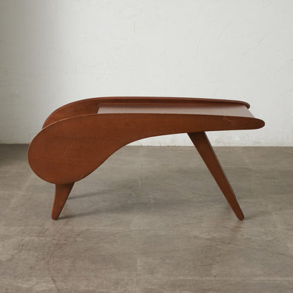 ヴィンテージ サイドテーブル / マガジンラック付き