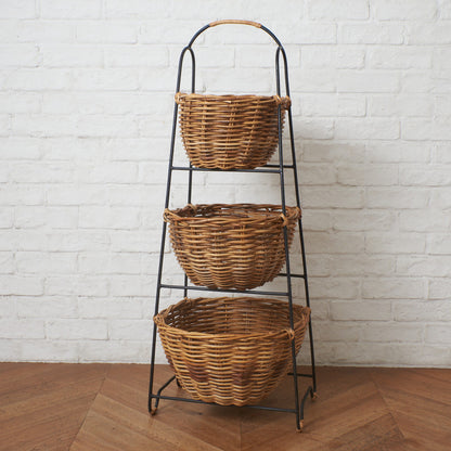 ヴィンテージ バスケットスタンド