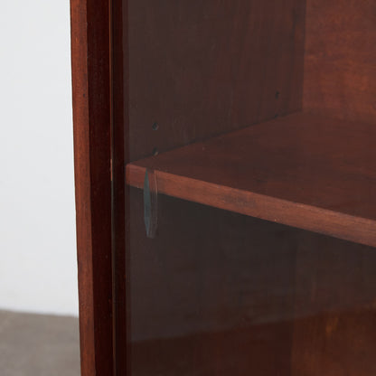 英国ヴィンテージ ナローブックケース