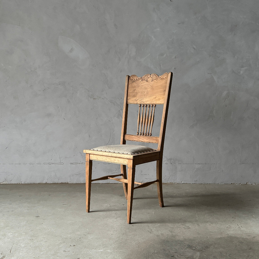 ストリップド加工 ダイニングチェア / 張替済