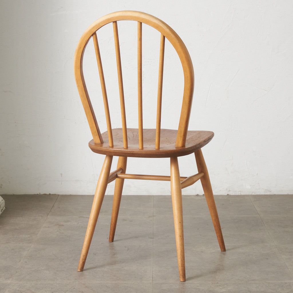 4本スポーク フープバックチェア