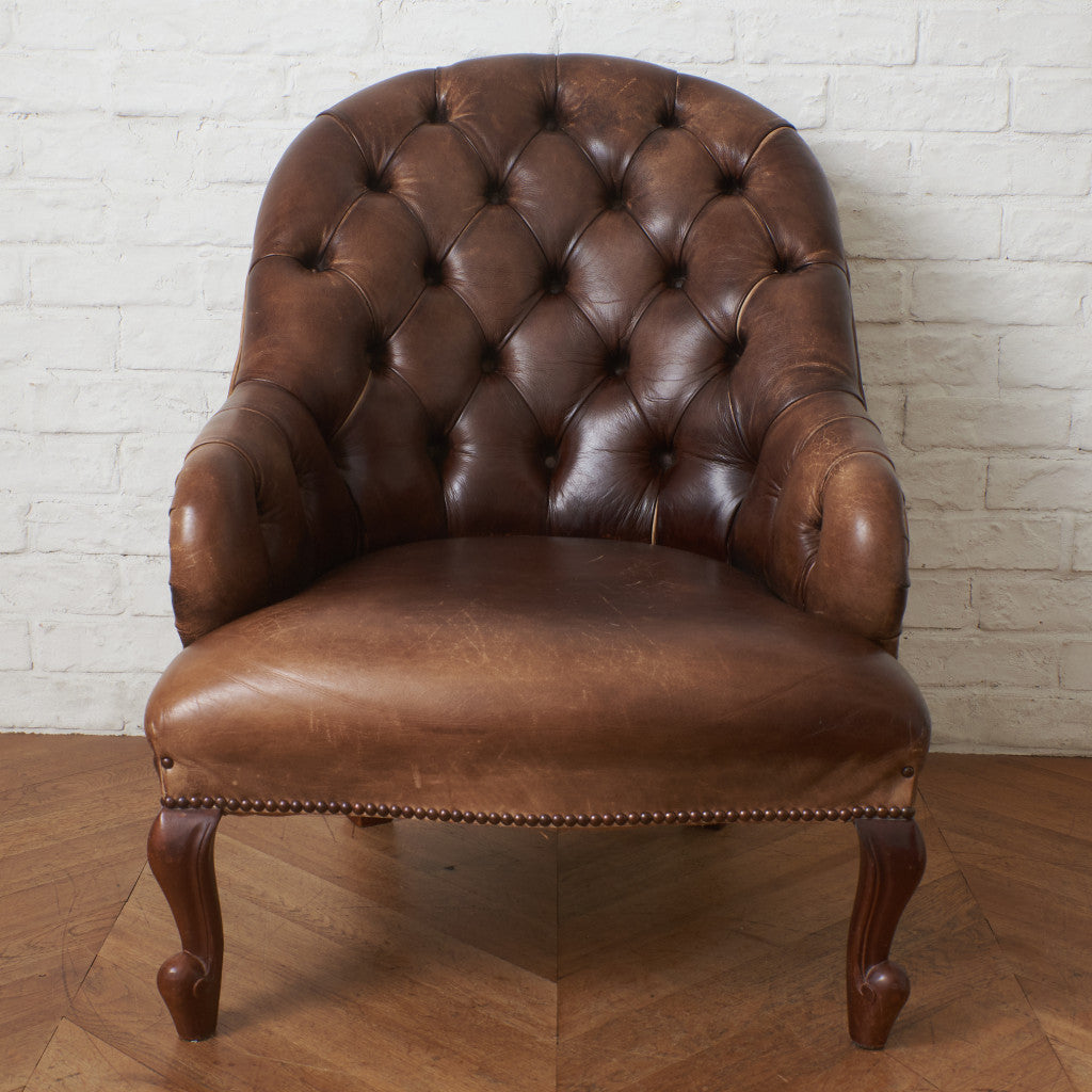 アンティーク チェスターフィールド クラブチェア