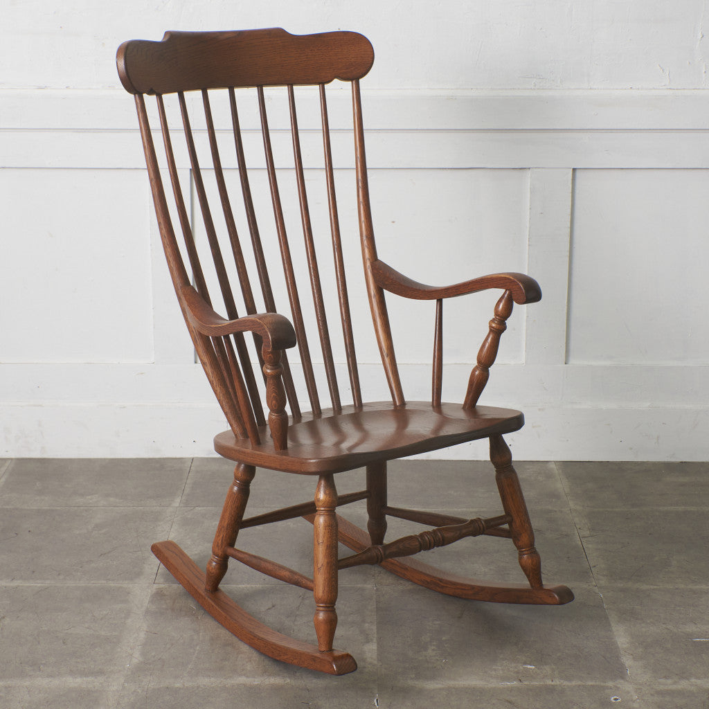 オランダ製 オーク無垢材 ハルデロッキングチェア