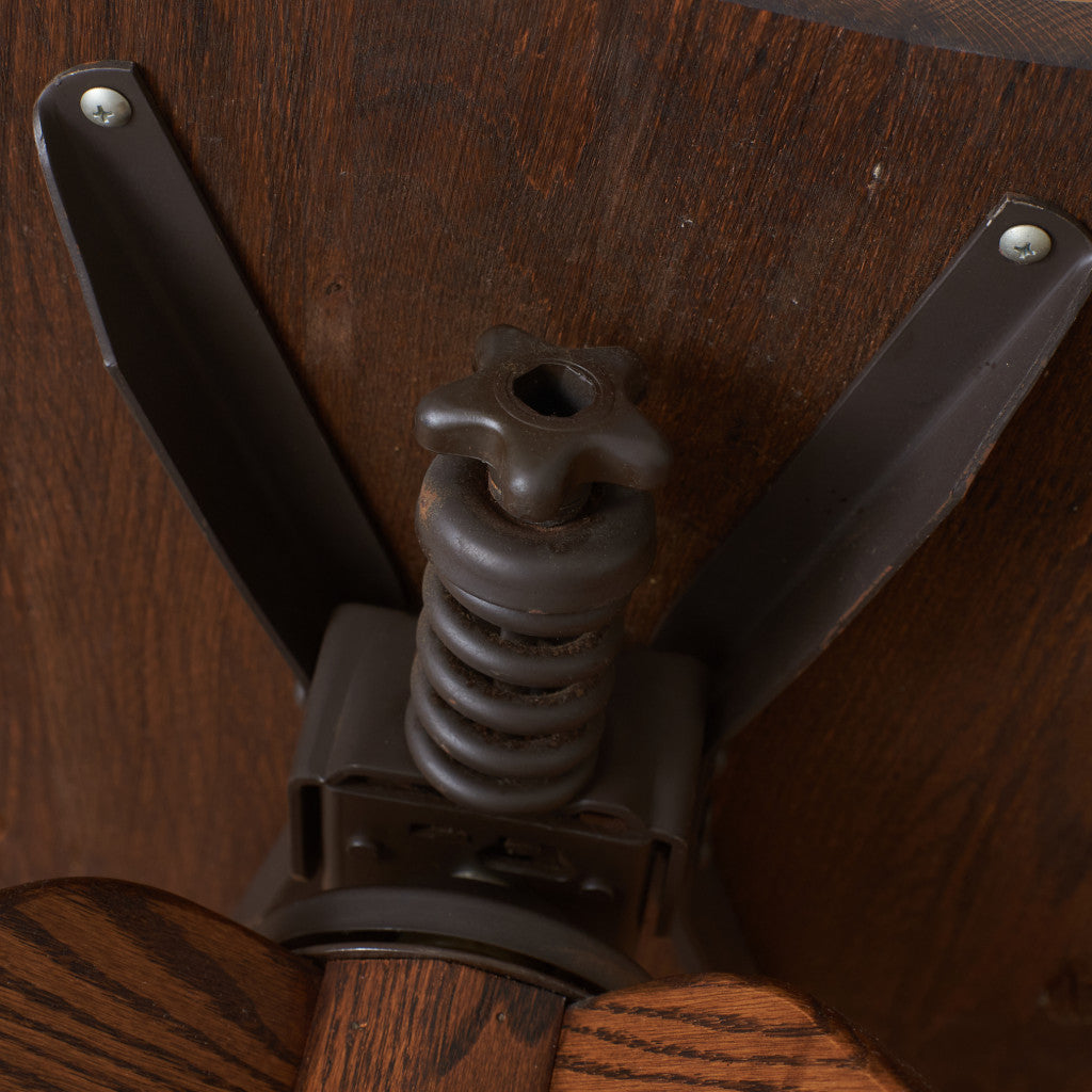 ヴィンテージ オーク無垢材 デスクチェア