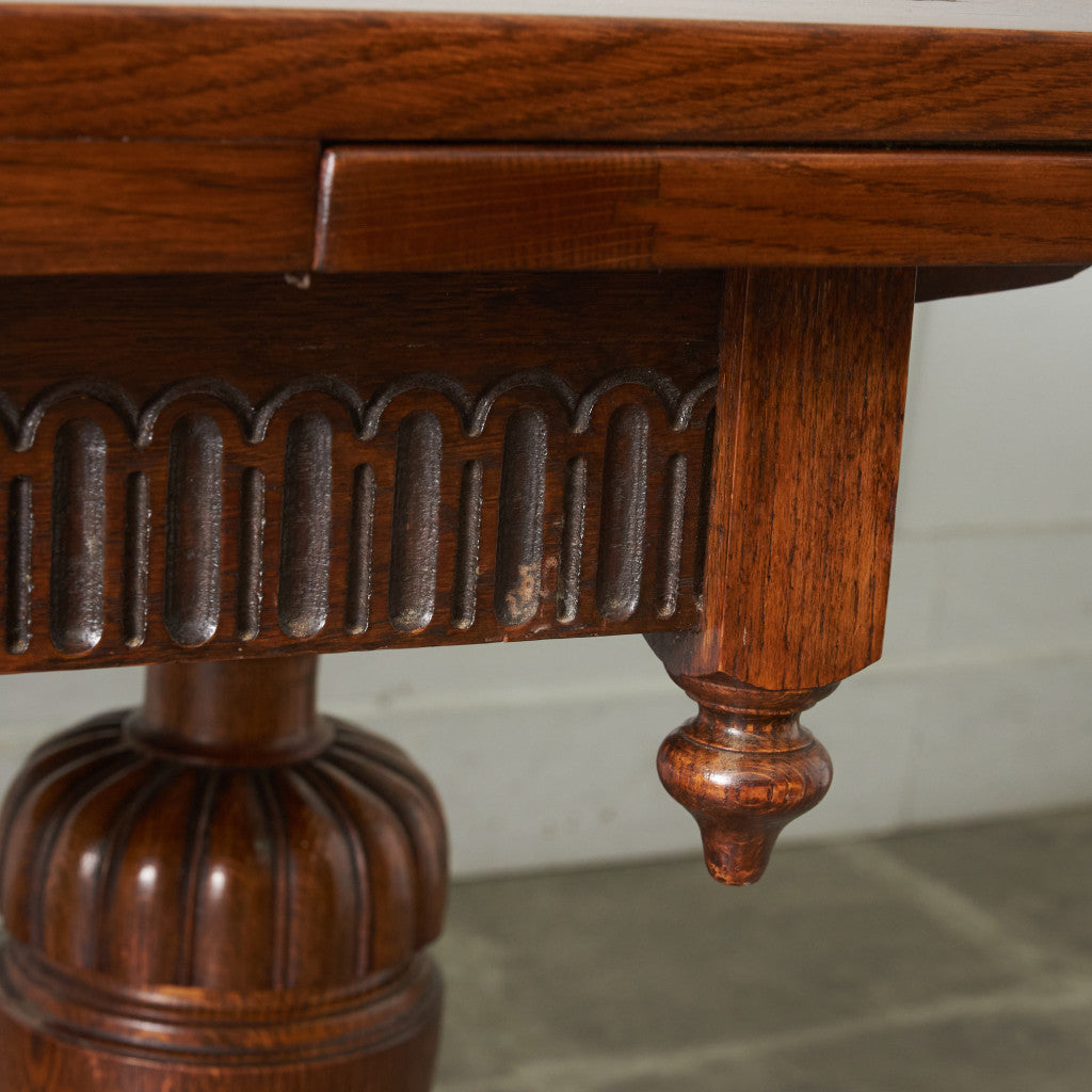 英国アンティーク ドローリーフ ダイニングテーブル