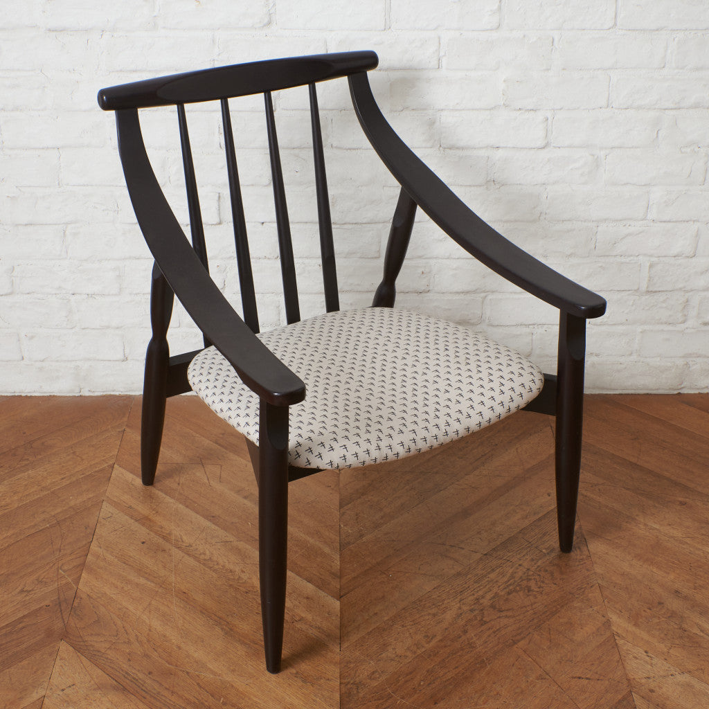 フォーク アームチェア / 張替済