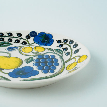 パラティッシ プレート 21cm ブルー&イエロー