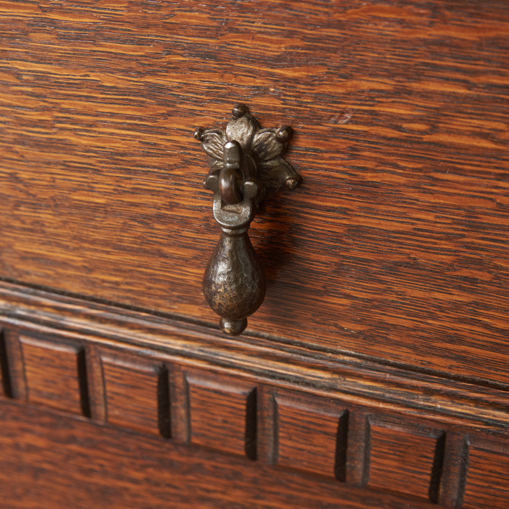 3段チェスト アンティーク クラシック アンティーク調 3段 チェスト ブラウン 約W119.5×約D52×約H85.5(cm