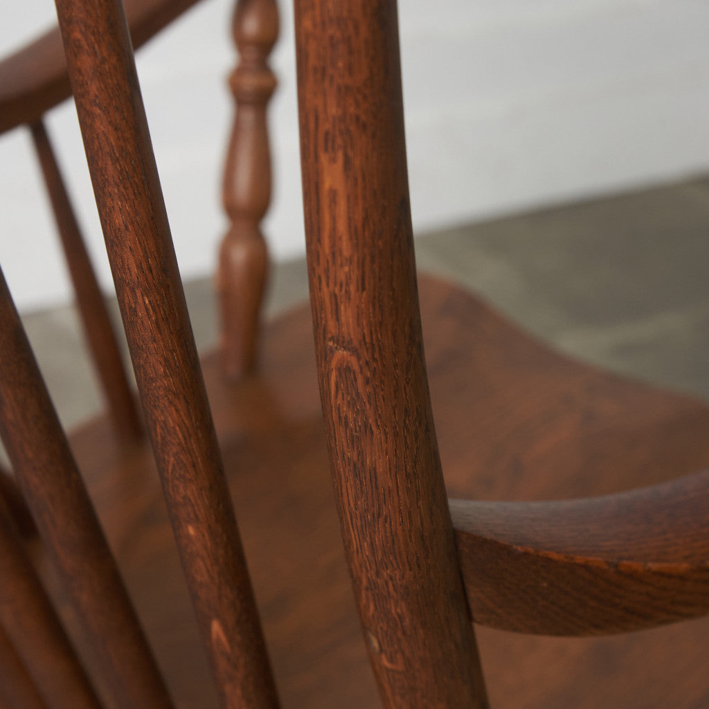 オランダ製 オーク無垢材 ハルデロッキングチェア