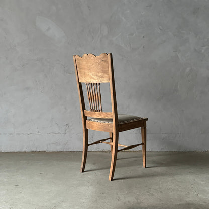 ストリップド加工 ダイニングチェア / 張替済