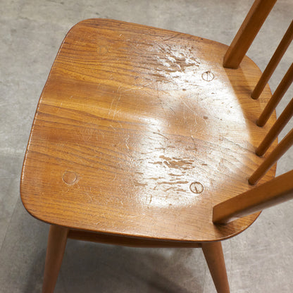 4本スポーク フープバックチェア