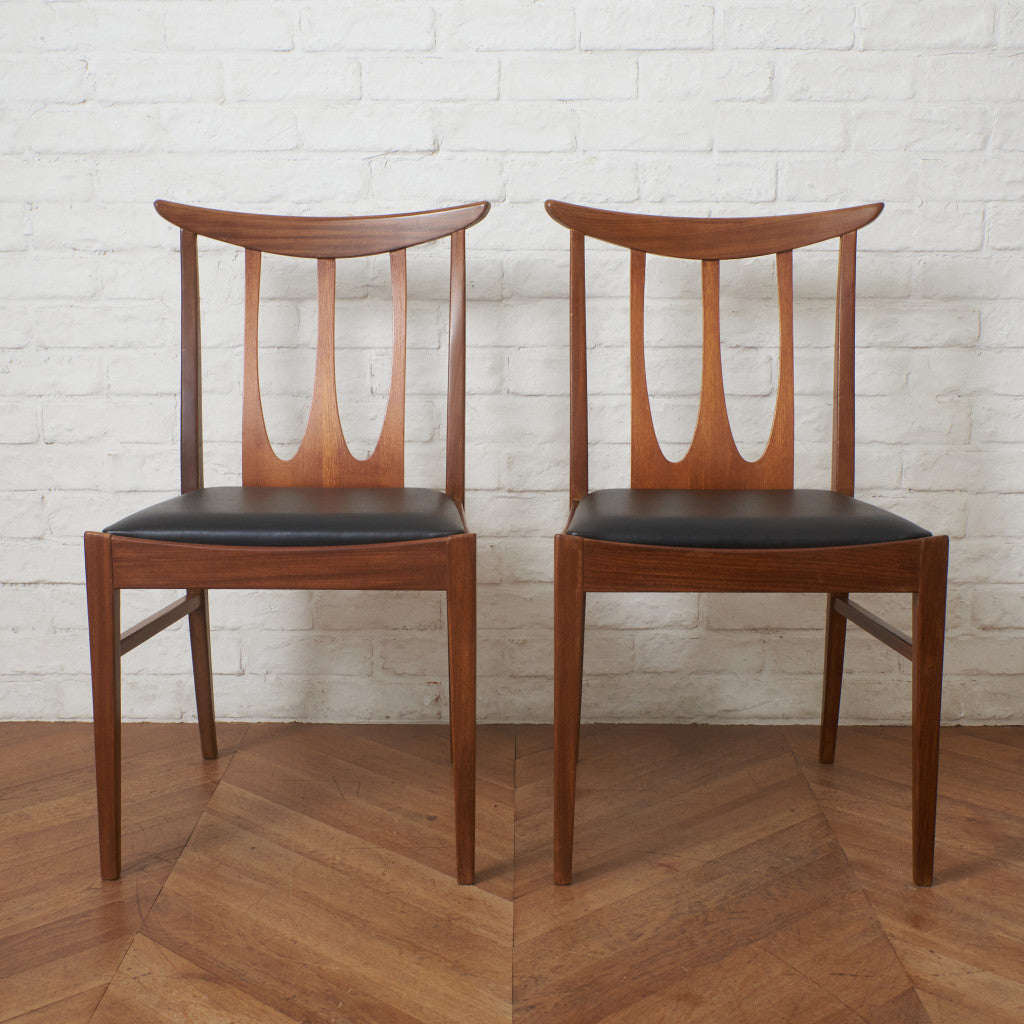 Brazilia ダブルバックチェア 2脚セット / 張替済