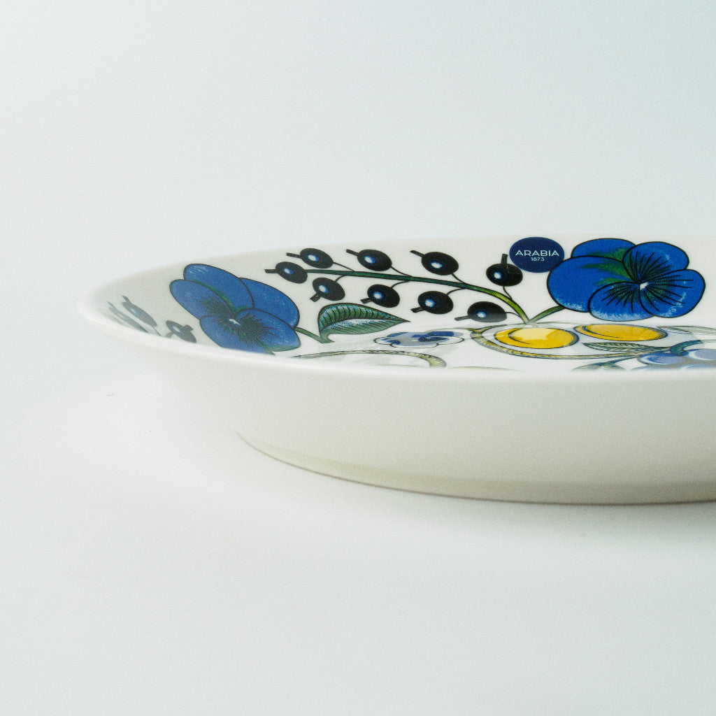 パラティッシ プレート 21cm ブルー&イエロー