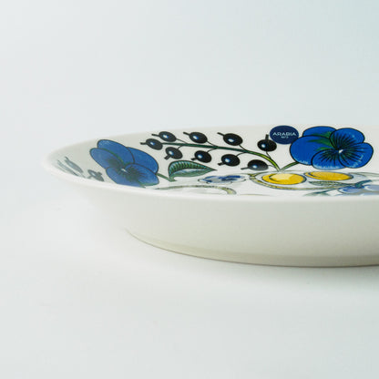 パラティッシ プレート 21cm ブルー&イエロー