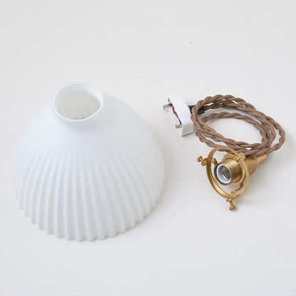 シェル コニカル ペンダントライト