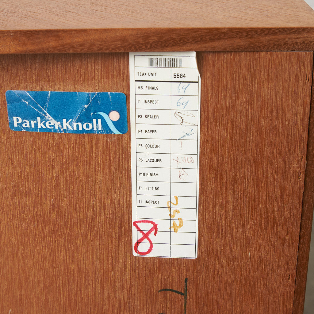 ヴィンテージ 凹型コーナーキャビネット