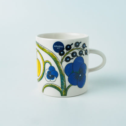 パラティッシ マグカップ 240ml ブルー&イエロー