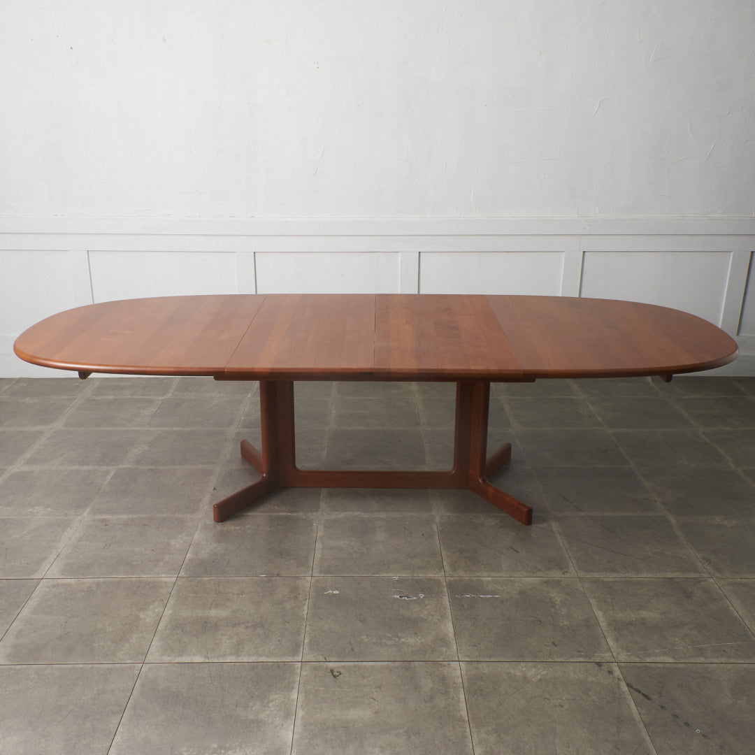 デンマーク エクステンション オーバルダイニングテーブル