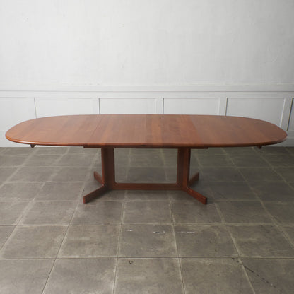 デンマーク エクステンション オーバルダイニングテーブル