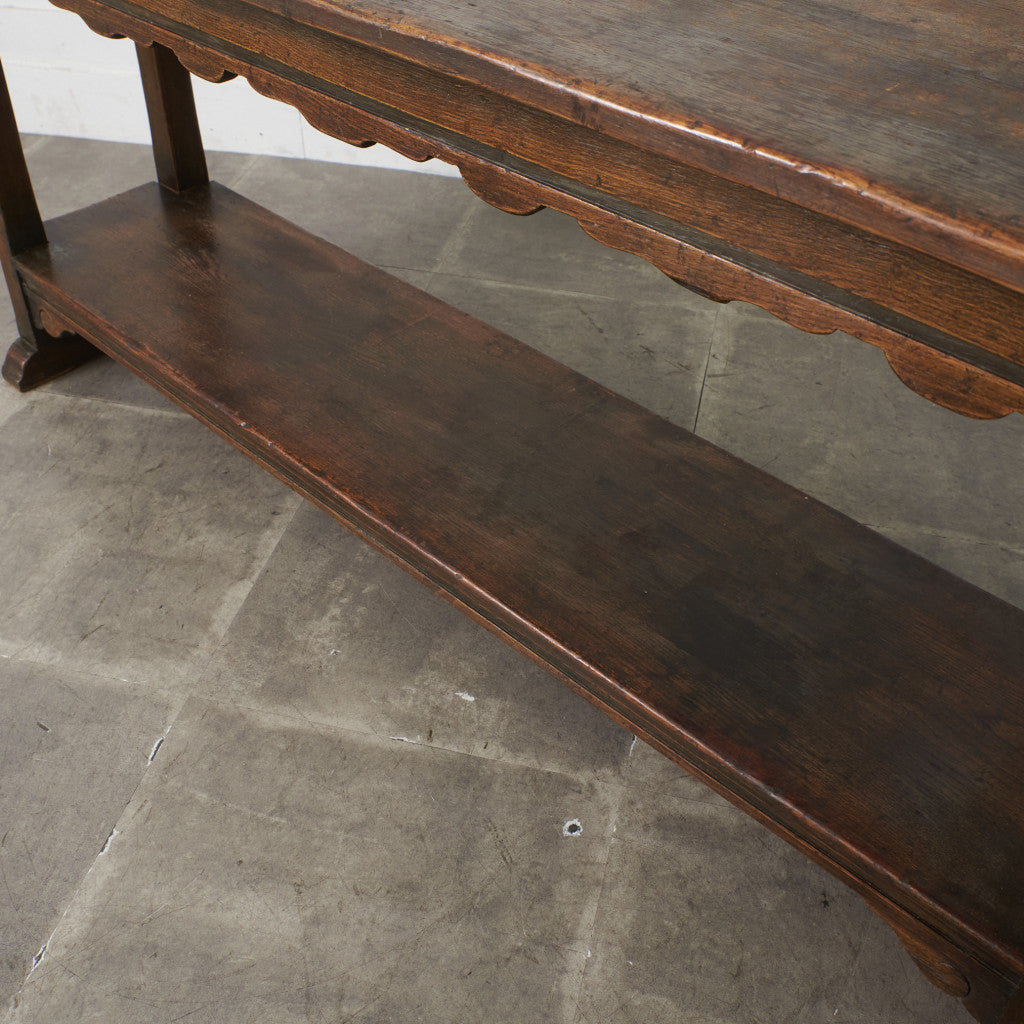 オランダ民芸 オーク材 サイドボード