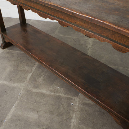 オランダ民芸 オーク材 サイドボード