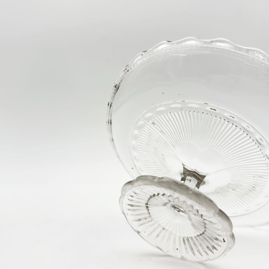 ガラス ケーキスタンド