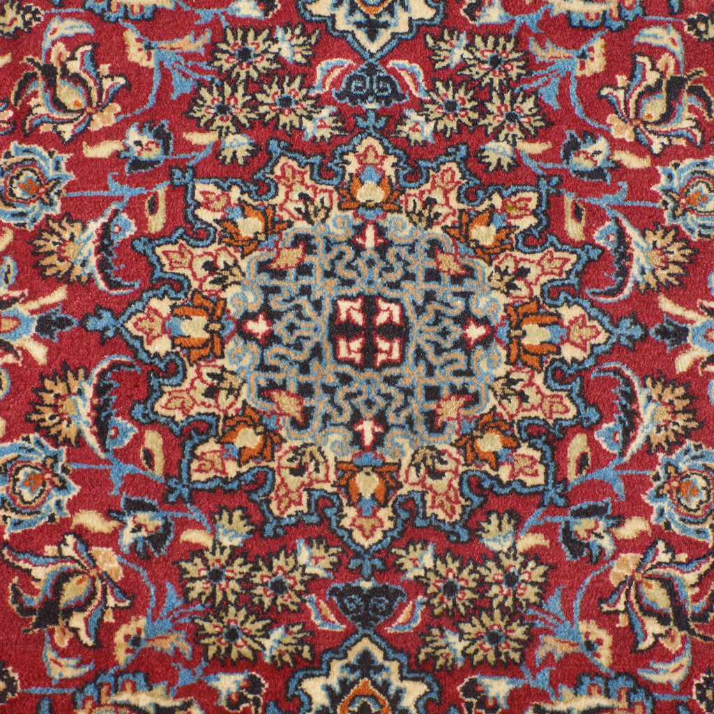 ウール製 手織りラグ