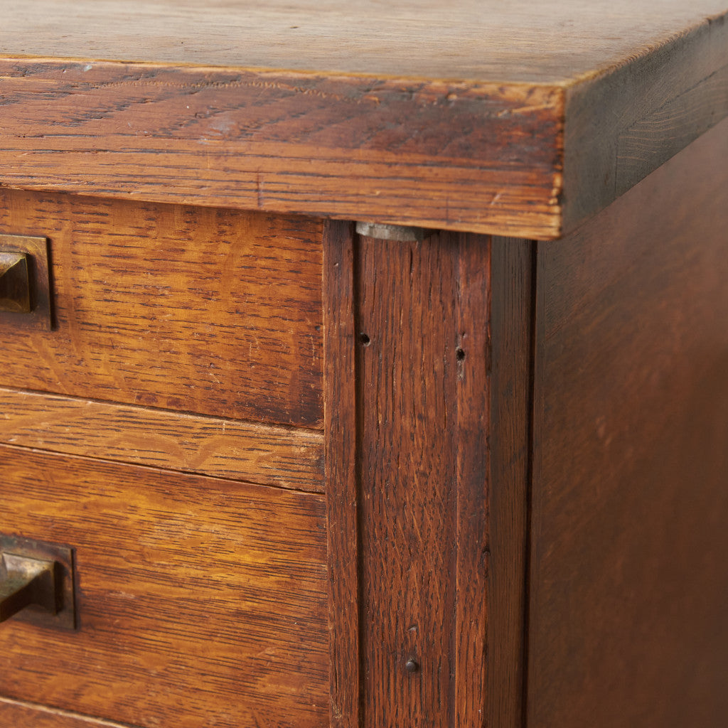 英国アンティーク 両袖デスク