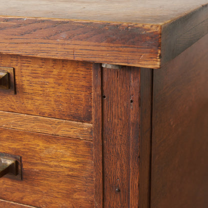 英国アンティーク 両袖デスク