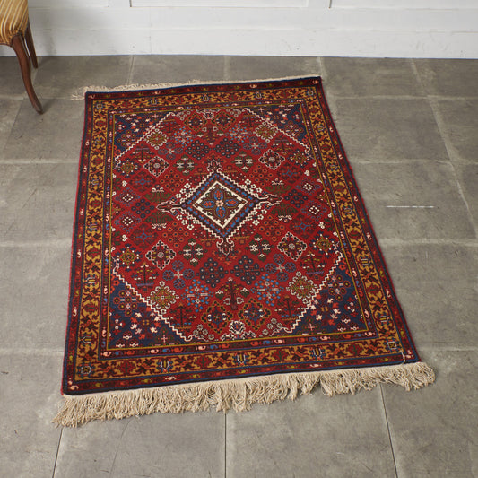 ウール製 手織り 絨毯