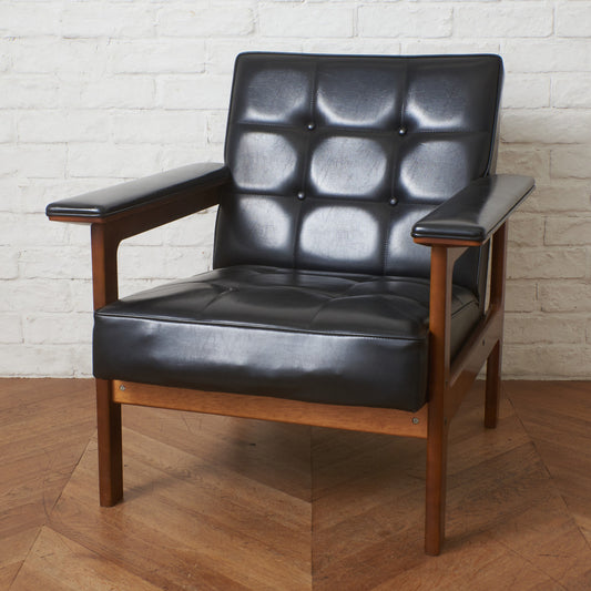 オールドカリモク Kチェア 1シーター