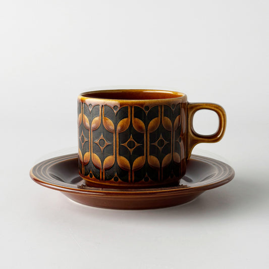 HEIRLOOM エアルーム カップ&ソーサー Autumn brown