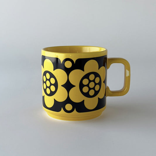 Hornsea x Magpie マグカップ Geo Flower Yellow
