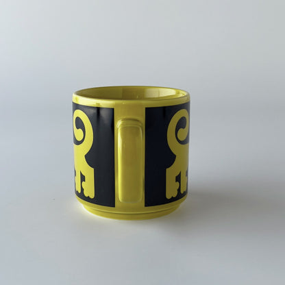 Hornsea x Magpie マグカップ Cat & Pirhana Chartreuse