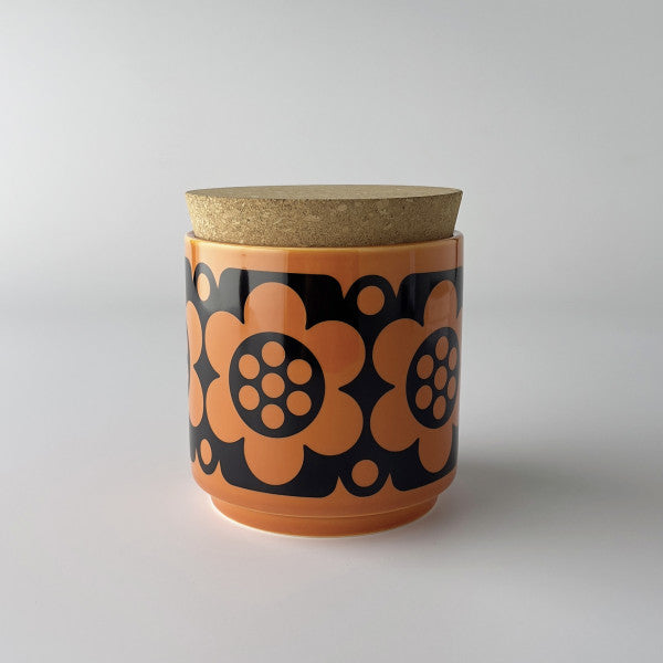 Hornsea x Magpie ストレージジャー Geo Flower Orange