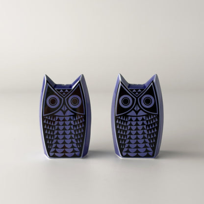 Hornsea Owl ソルト&ペッパー セット Blue