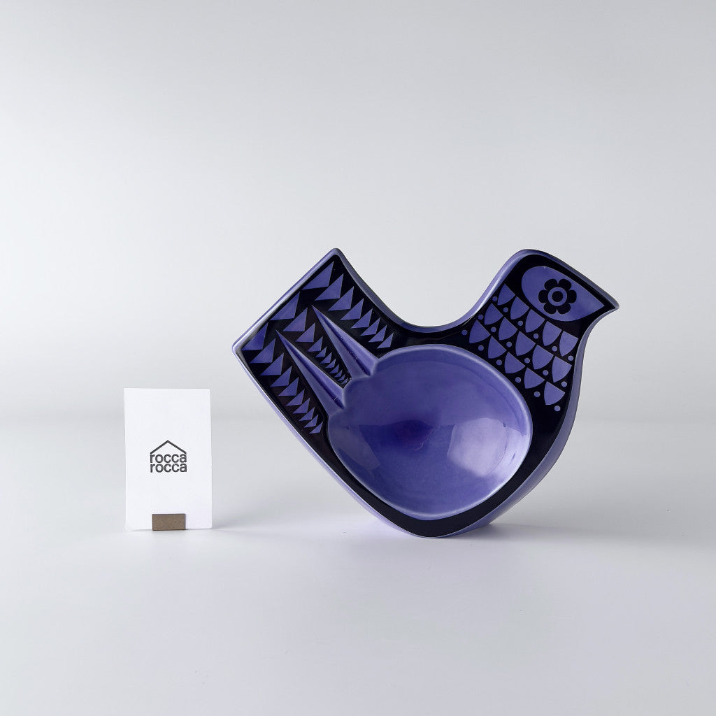 Hornsea Bird Dish large Blue