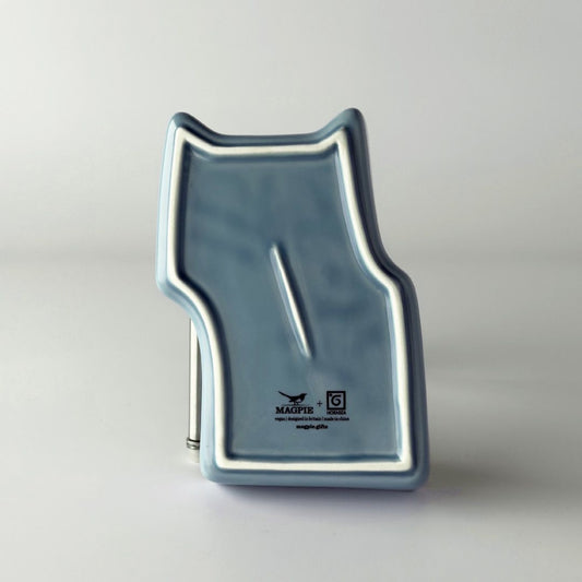 Hornsea Cat Trinket Dish Teal