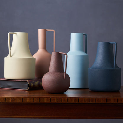 アイアンフラワーベース ダスティピンク