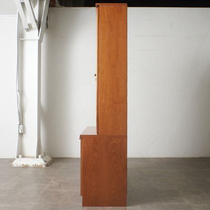 ヴィンテージ ガラスキャビネット