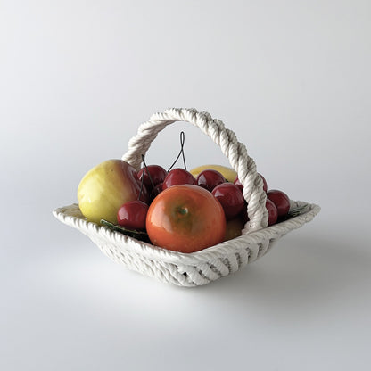 ヴィンテージ セラミック フルーツバスケット