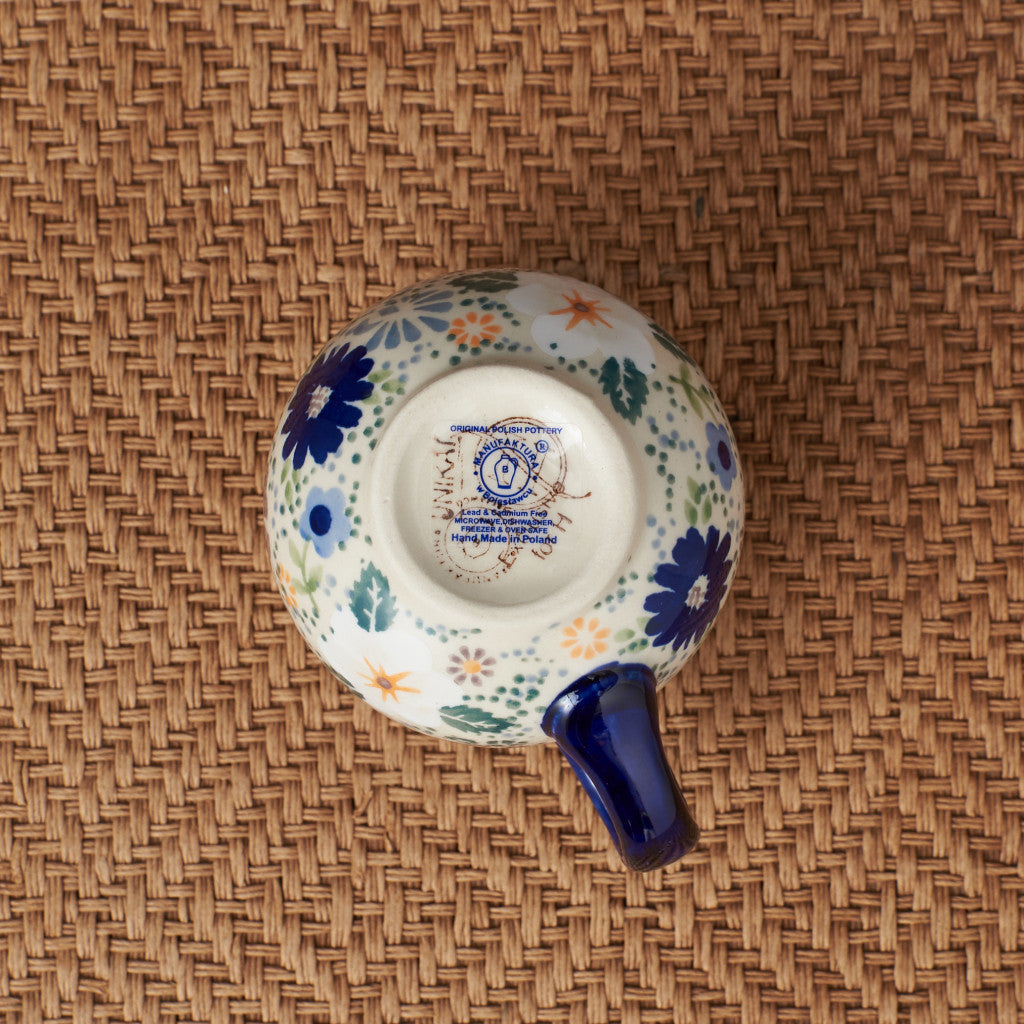 ポーリッシュポタリー マグカップ ブルー