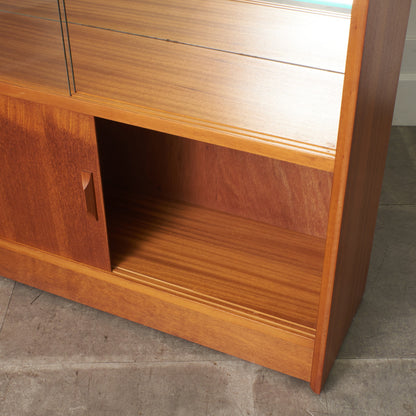 ヴィンテージ ガラスキャビネット