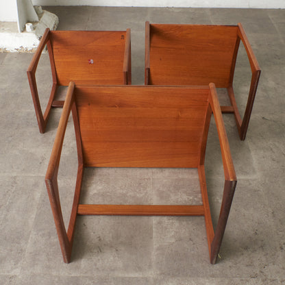 Quadrille ヴィンテージ ネストテーブル