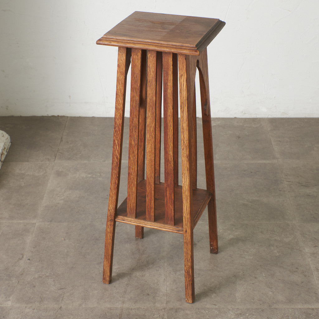 英国アンティーク アーツアンドクラフツ様式 プランタースタンド