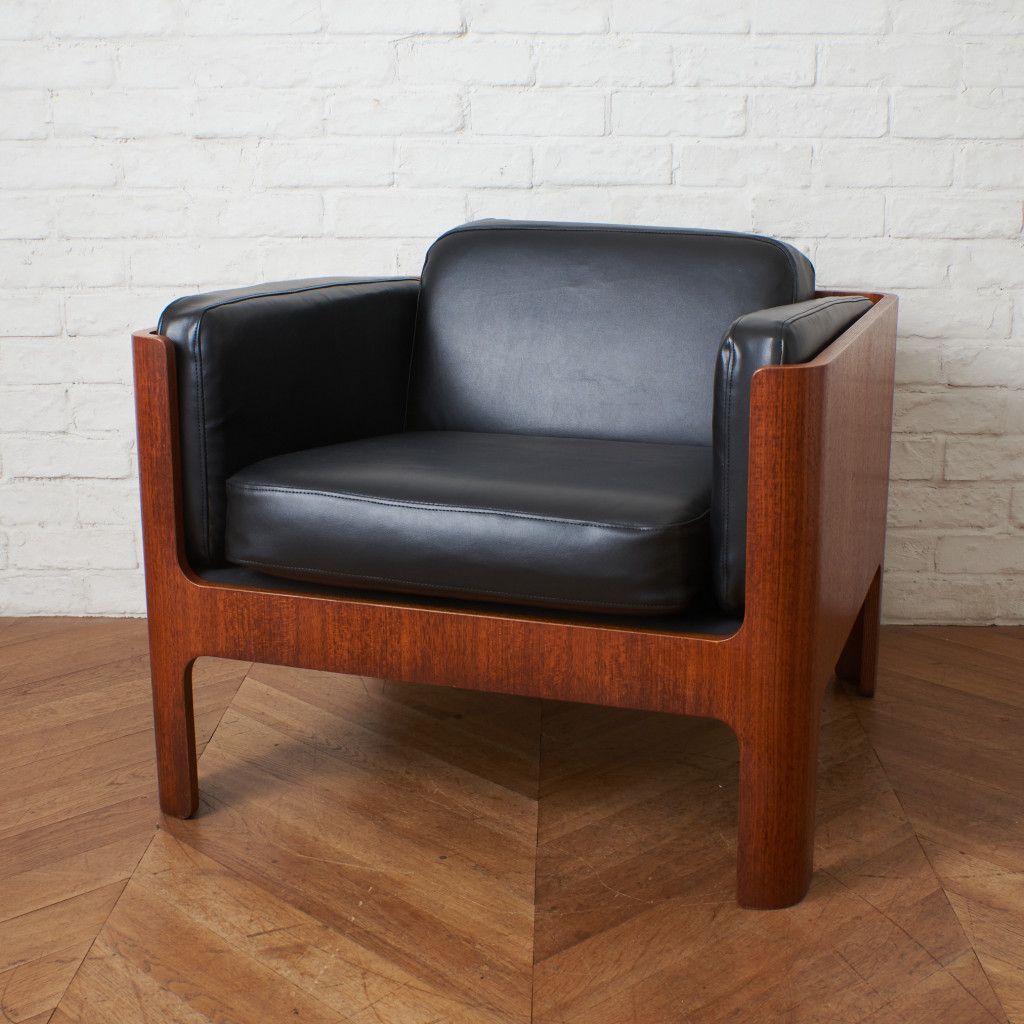 剣持勇 Haco イージーチェア / 張替済｜天童木工 TENDO｜剣持勇