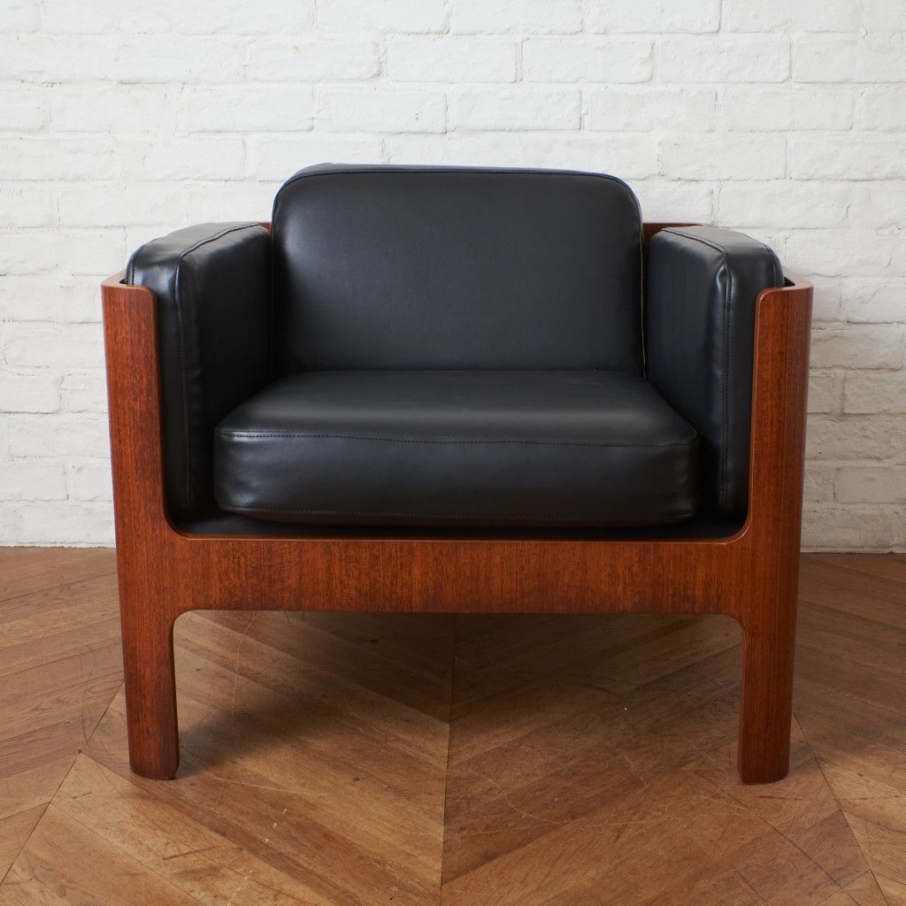 剣持勇 Haco イージーチェア / 張替済