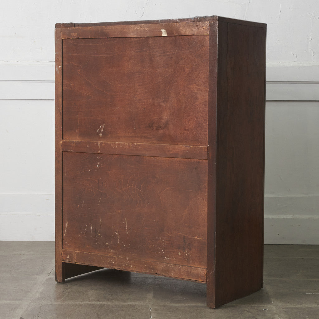 英国アンティーク アールデコ様式キャビネット