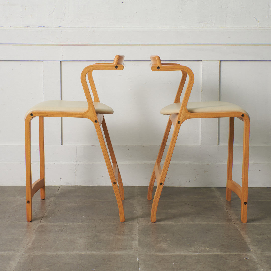 ヴィンテージ カウンターチェア 2脚セット