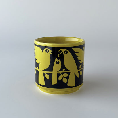 Hornsea x Magpie マグカップ Birds Chartreuse